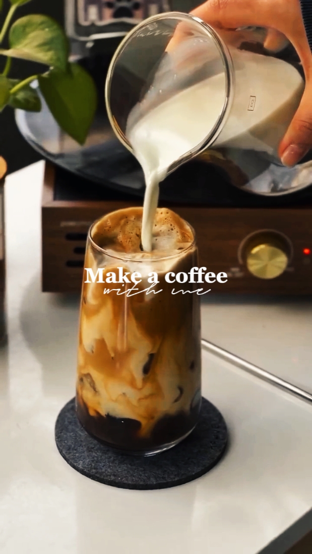 membuat kopi dengan saya
