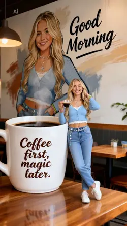 Coffee first