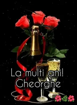 La mulți ani!