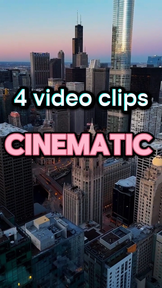4 clips cinématiques