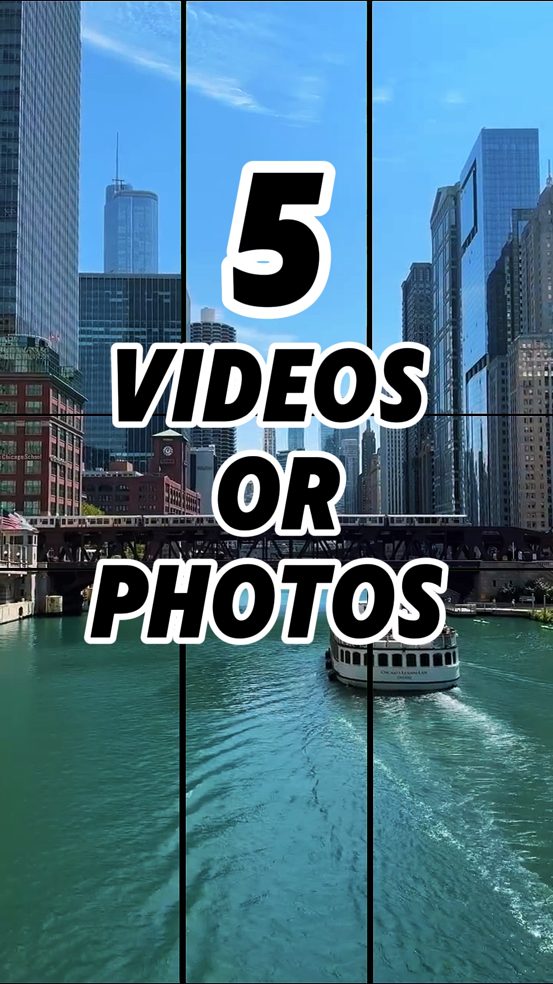 5 videos or photos 