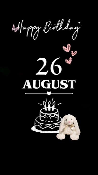 Birthday August 26