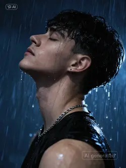 Rain photo cinematic