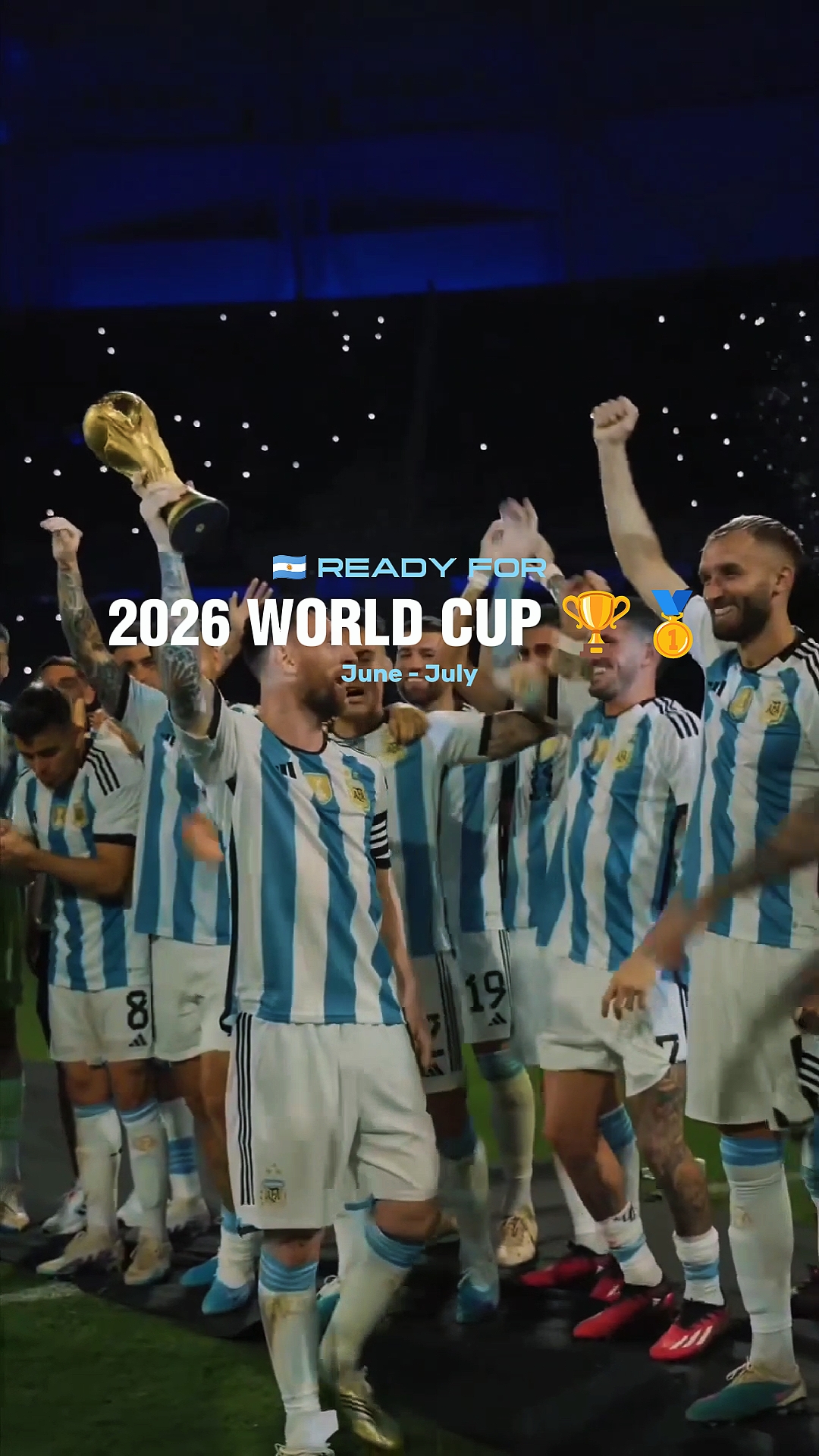 Listo para la copa del mundo 