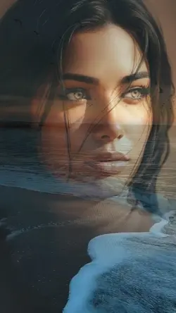 deniz ve kadın