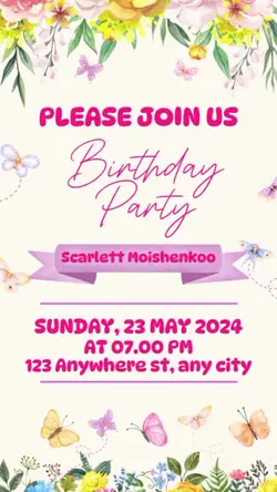 Birthday Invitation