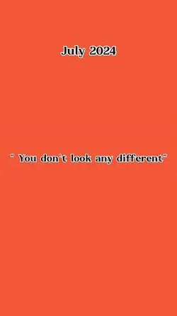 look different 