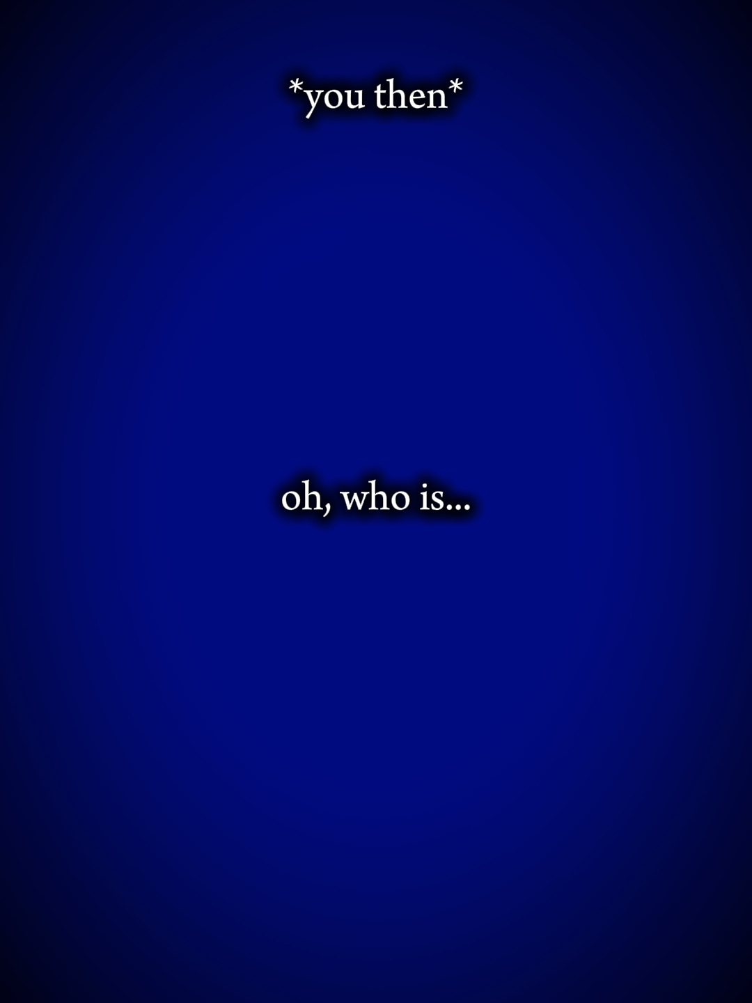 oh, who is she?
