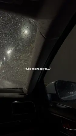 Çok canım acıyor 