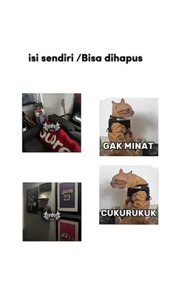gak minat cukurukuk