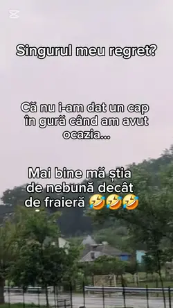 Regrete...