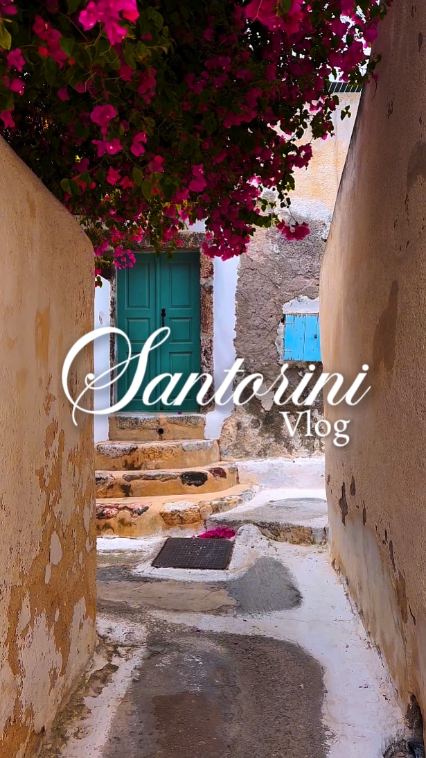 santorini vlog
