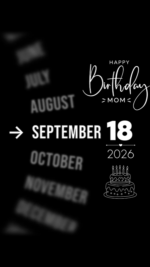 ULANG TAHUN IBU 18 SEPTEMBE