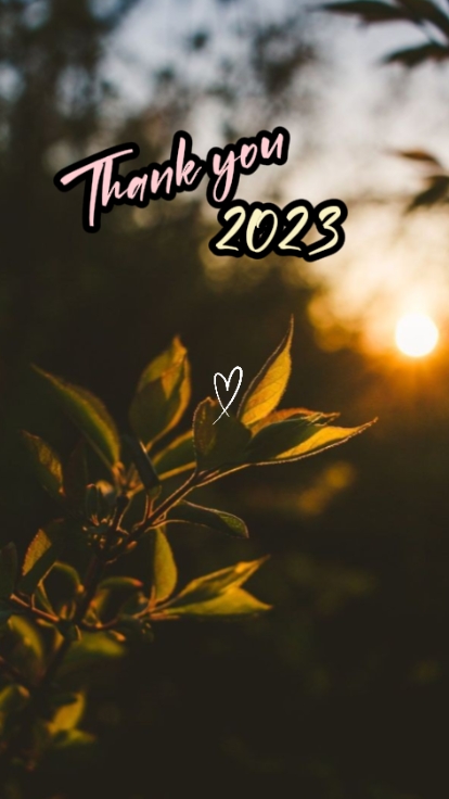 Thank you 2023