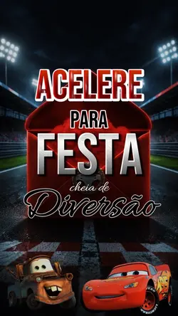 Convite Carros