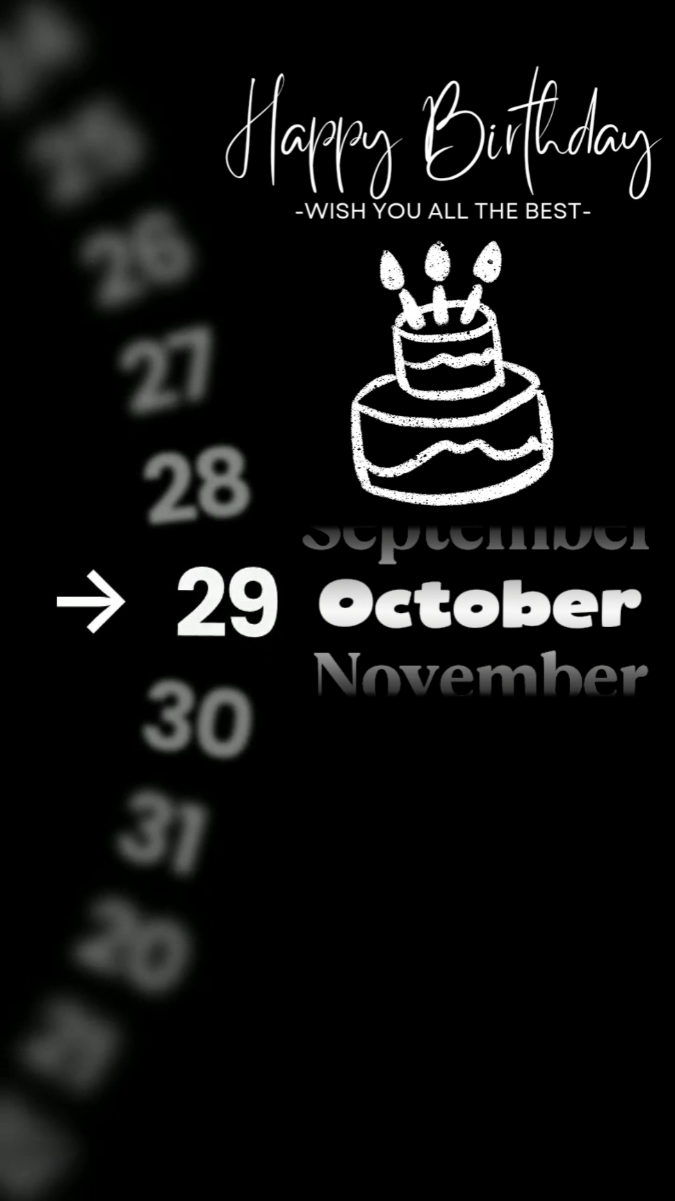 HBD 29 OKTOBER 