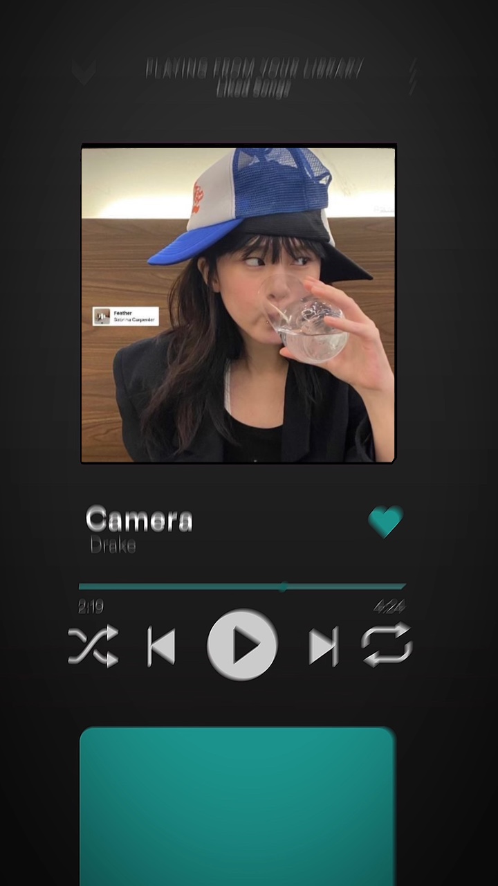 only on camera