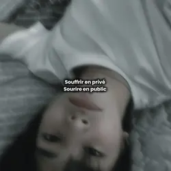 Souffrir en privé...