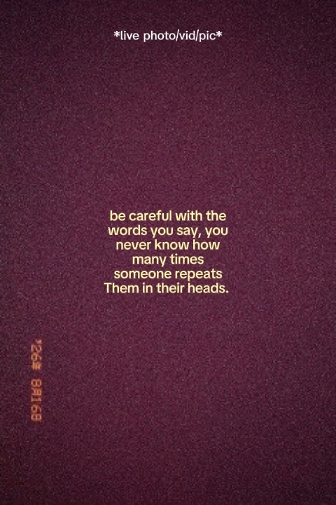 becarefulwiththeword