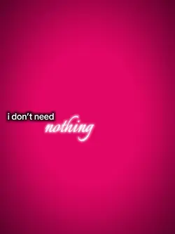 Only me and you