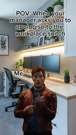 Quill middle finger