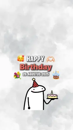 HBD 26 AGUSTUS 2025