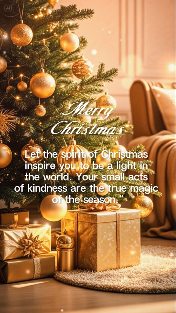 Luz de Natal e Kindnes