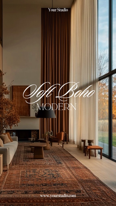 Modern Boho interior