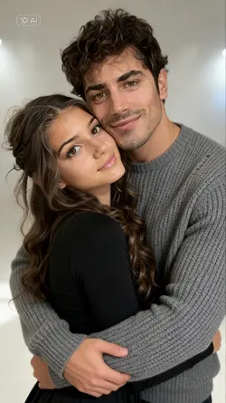 ai romantic couple