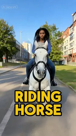 riding horse