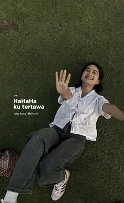 Hahaha ku tertawa