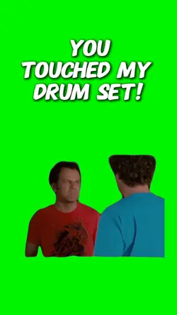 Touched my drumset