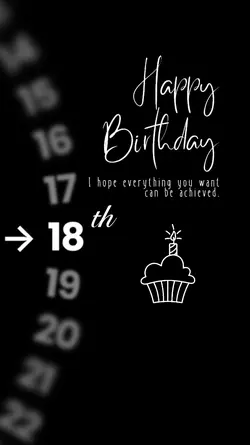hbd 18th