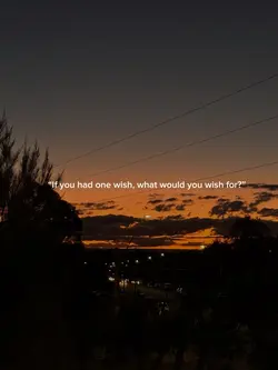 One wish ✨