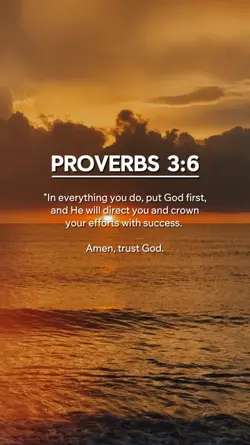 Proverbs 3:6