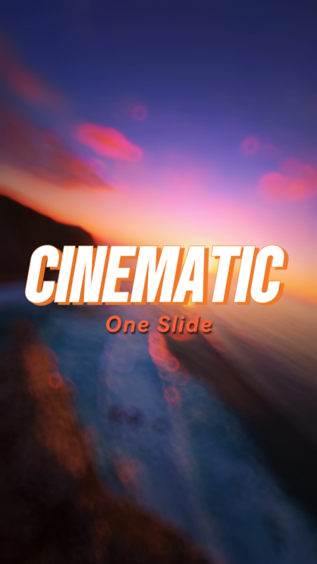 Cinematic 1 Slide
