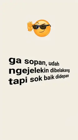Ngejelekin dbelakang