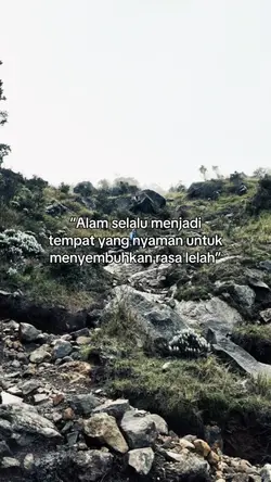 Alam Menjadi Alasan