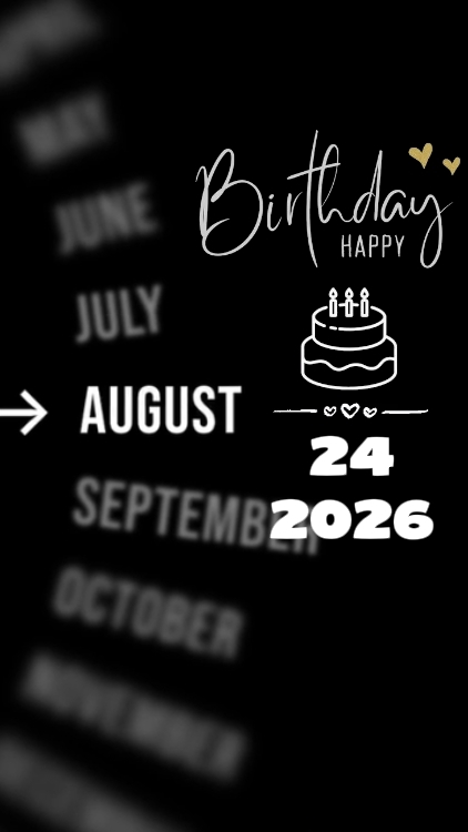 BDAY MY SON 24 AUG