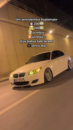 Üni servis başladı 