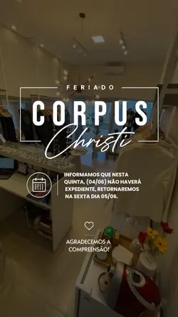 aviso de feriado 