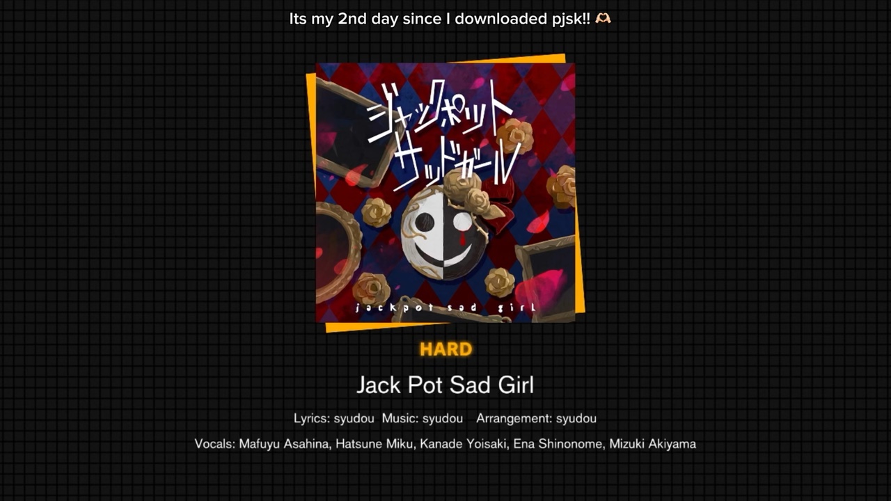 Jack Pot Sad Girl