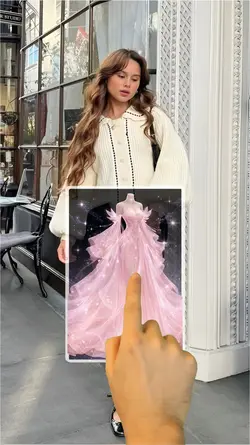 Change Pink Gown AI