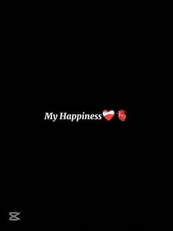 my happiness 