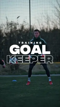 Goalkeeper training