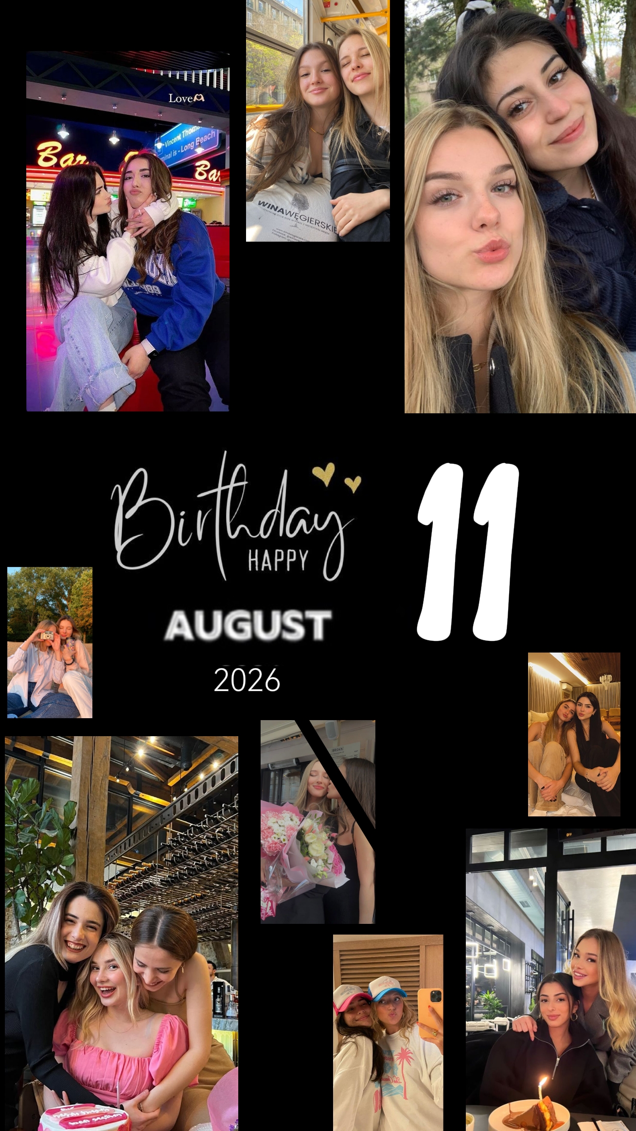 Birthday 11 August