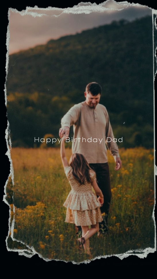 Feliz Aniversário Pai