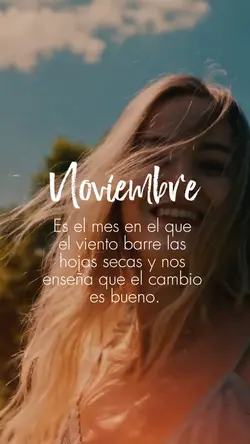 Hola Noviembre