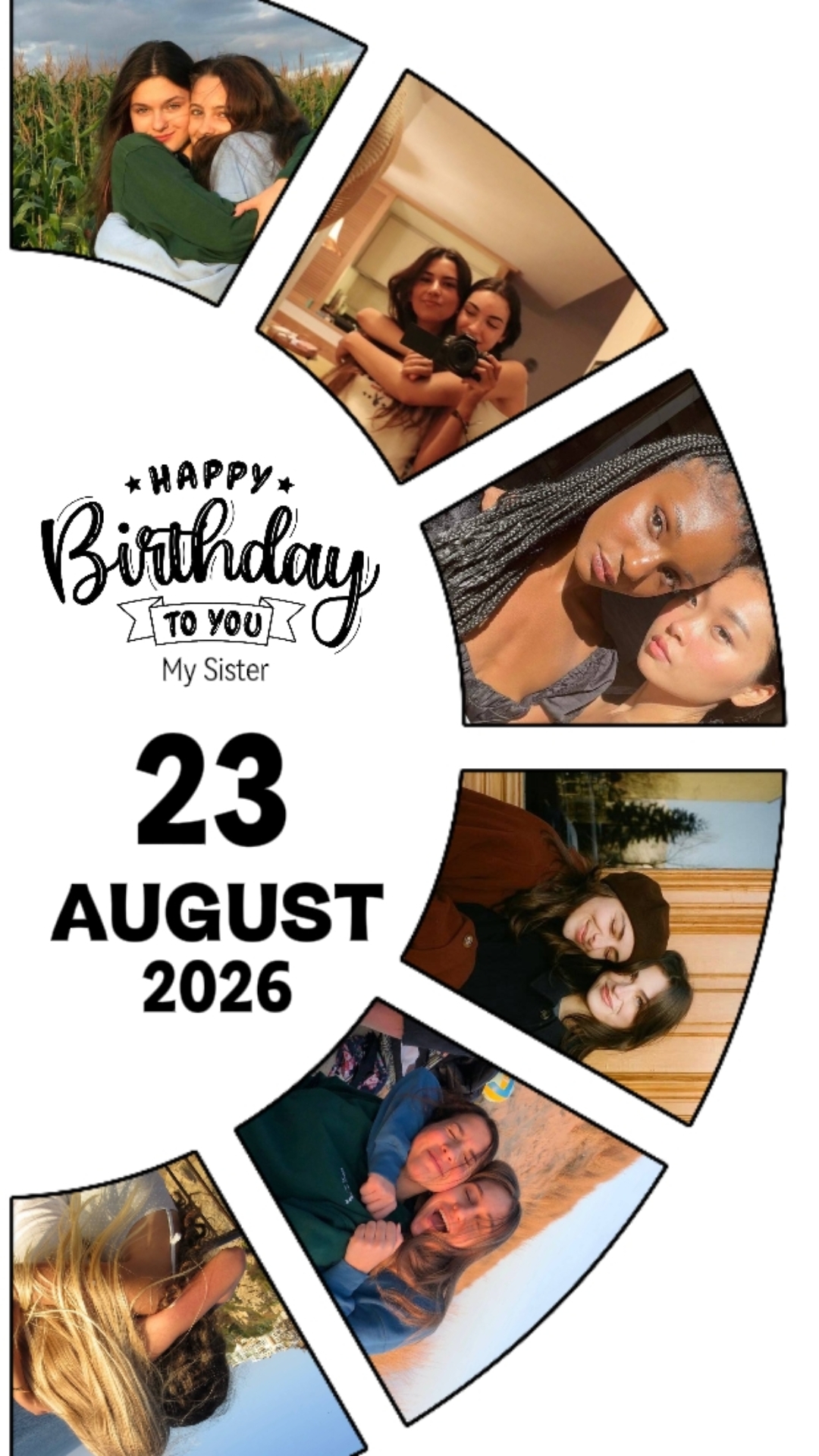 Aug 23rd Bday Sister
