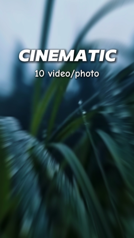 10 VIDÉO CINÉMATIQUE 